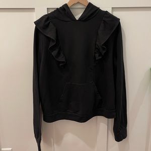 T.La Black Hoodie Sweatshirt